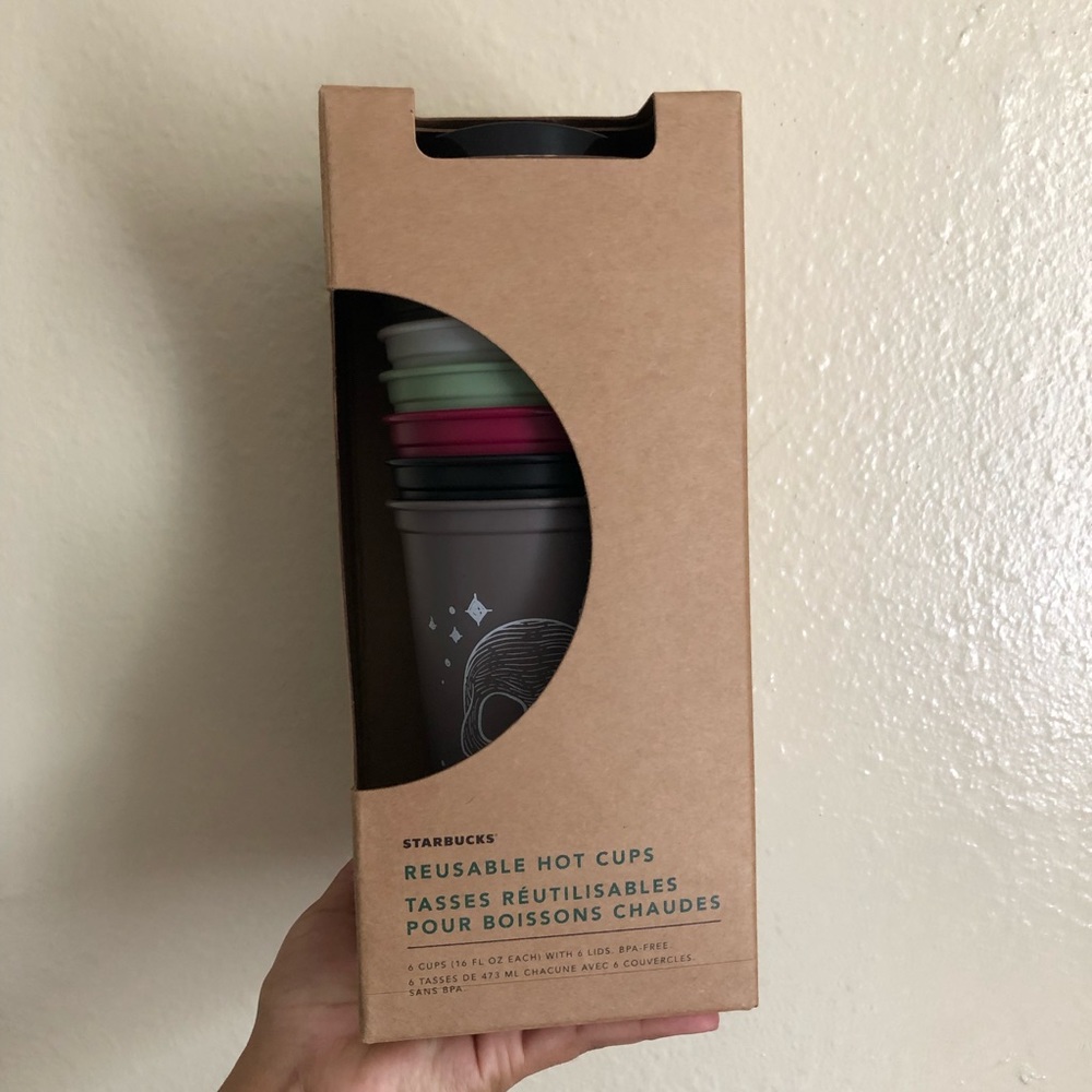 NWT Starbucks Halloween Reusable Hot Cups